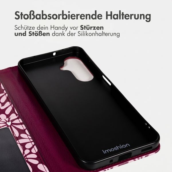 imoshion Design Klapphülle Samsung Galaxy A55 - Bloom Love Blush