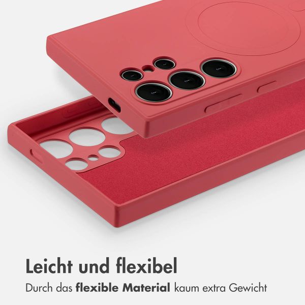 imoshion Color Back Cover mit MagSafe Samsung Galaxy S24 Ultra - Dusty Rose