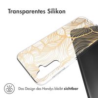 imoshion Design Hülle Samsung Galaxy A14 (5G/4G) - Golden Leaves