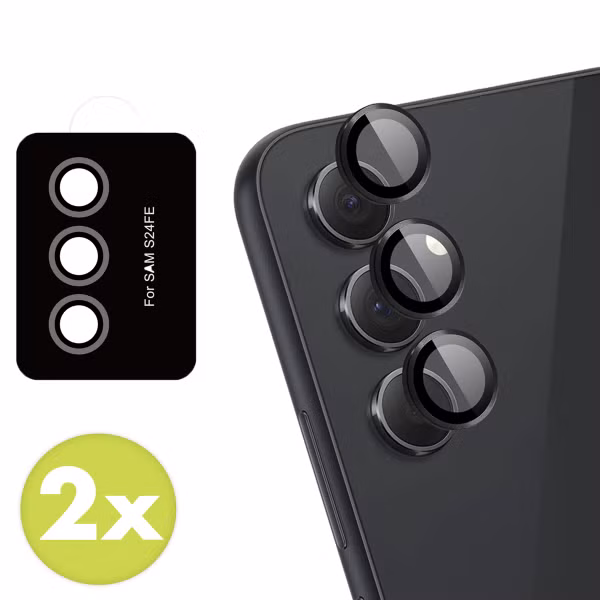 imoshion ﻿2er-Pack Objektivschutz für Kamera für das Samsung Galaxy S24 FE