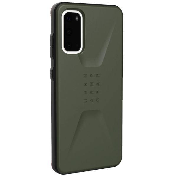 UAG Civilian Backcover Grün für das Samsung Galaxy S20