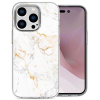 imoshion Design Hülle für das iPhone 14 Pro - White Marble