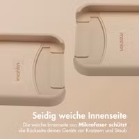 imoshion Color Backcover mit abnehmbarem Handykette und MagSafe Apple iPhone 15 Pro Max - Nude