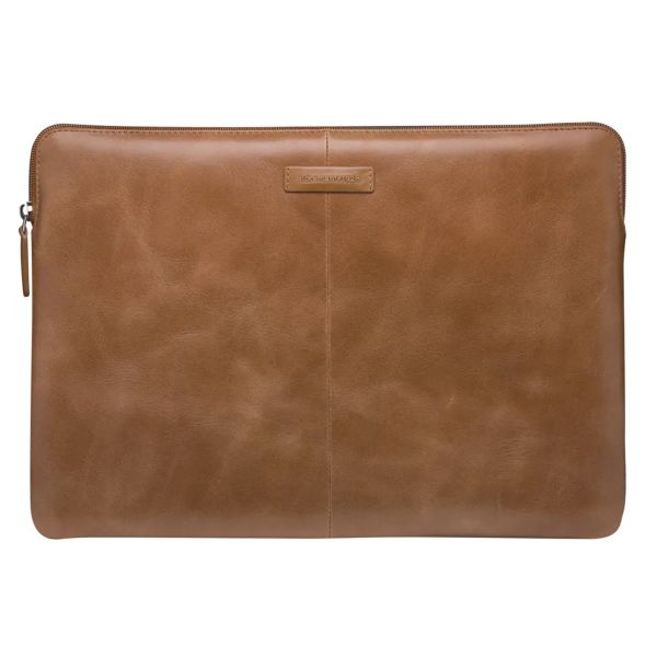 dbramante1928 Skagen Pro - Laptop Hülle 14 Zoll - Laptop Sleeve - Echtes Leder - MacBook Air 15 Zoll - Tan