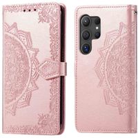 imoshion Mandala Klapphülle für das Samsung Galaxy S25 Ultra - Rose Gold