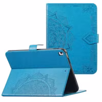 imoshion Mandala Klapphülle Apple iPad 9 (2021) 10.2 Zoll / iPad 8 (2020) 10.2 Zoll / iPad 7 (2019) 10.2 Zoll - Türkis