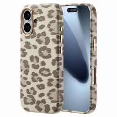 Selencia Sabi Backcover Leopardenmuster mit MagSafe Apple iPhone 17 - Soft Ivory