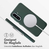 Accezz MagSafe Leather Backcover Samsung Galaxy A36 / A56 - Cedar Green