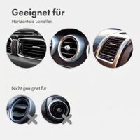 imoshion Handyhalterung für das Auto – Universell – Verstellbar - Lüftungsgitter - Schwarz