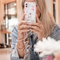 imoshion Design Hülle mit Band für das Samsung Galaxy A72 - Blossom Watercolor