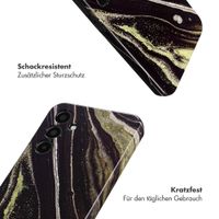 Selencia Vivid Tough Back Cover für das Samsung Galaxy A35 - Chic Marble