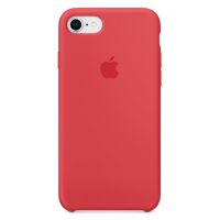Apple Silikoncase Apple iPhone SE (2022 / 2020) / 8 / 7 - Red Raspberry