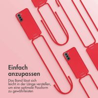 imoshion Color Backcover mit abtrennbarem Band für das Samsung Galaxy S21 - Rot