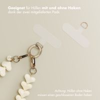 Selencia Lova Herz-Handgelenkbande - Beige