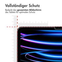 imoshion Displayschutz aus gehärtetem Glas für das iPad Pro 12.9 (2018-2022) - Transparant