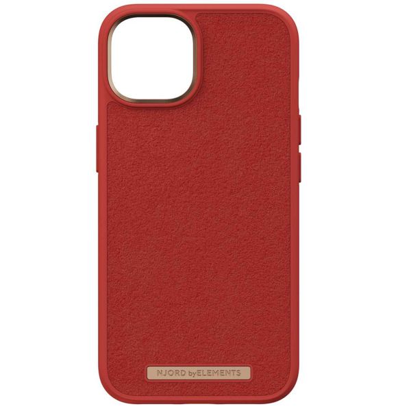 Njorð Collections Wildleder Comfort+ Case für das iPhone 14 - Burnt Orange