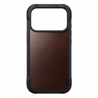 Nomad Rugged Horween Leather Case Apple iPhone 17 Pro - Rustic Brown