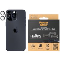 PanzerGlass Kameraprotektor Hoop Optic Rings für das Apple iPhone 15 Pro / 15 Pro Max