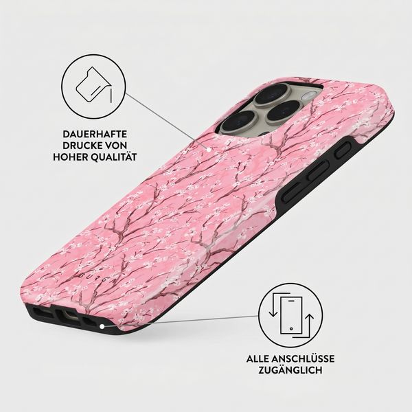 Burga Tough Back Cover MagSafe Apple iPhone 16 Pro - Sakura