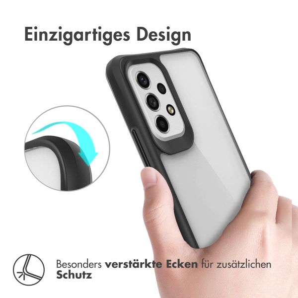 imoshion Rugged Hybrid Case Samsung Galaxy A53 - Schwarz