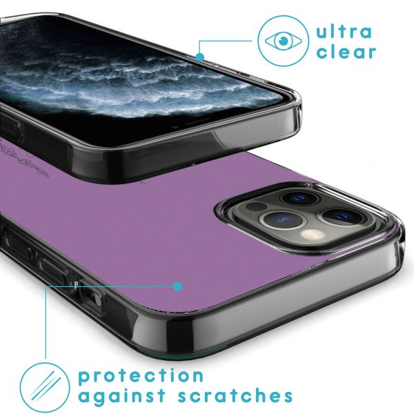 imoshion Design Hülle für das iPhone 12 (Pro) - Floral Purple