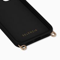 Selencia Rivièra Backcover mit MagSafe mit abnehmbaren Haken Apple iPhone 11 - Velvet Black
