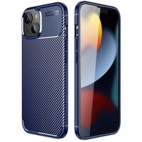 imoshion Carbon-Hülle für das iPhone 14 - Blau