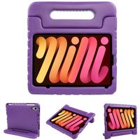 imoshion Schutzhülle mit Handgriff kindersicher für das iPad Mini 6 (2021) - Violett