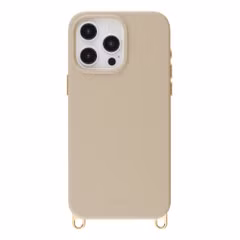 Selencia Rivièra Backcover mit MagSafe mit abnehmbaren Haken Apple iPhone 15 Pro Max - Milky Latte