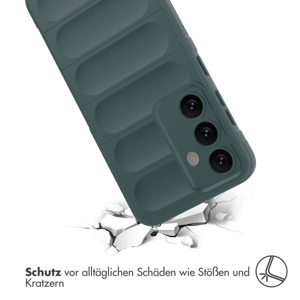 imoshion EasyGrip Back Cover für das Samsung Galaxy S24 - Dunkelgrün