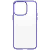 OtterBox React Backcover für das iPhone 14 Pro Max- Transparent / Violett