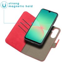 imoshion Entfernbare 2-1 Luxus Klapphülle Samsung Galaxy A26 - Rot
