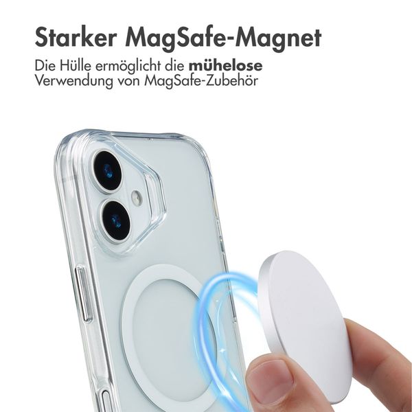 imoshion Rugged Air MagSafe Case Apple iPhone 17 - Transparent
