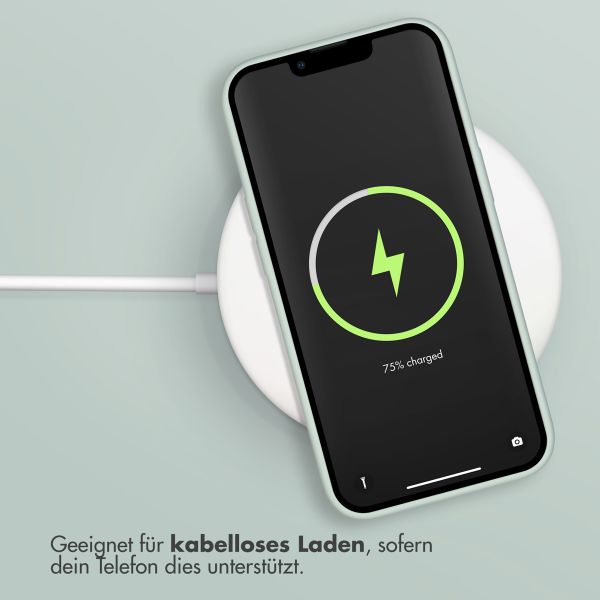 Accezz Liquid Silikoncase Apple iPhone 14 / 13 - Sky Blue