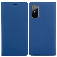 imoshion Slim Folio Klapphülle Samsung Galaxy S20 FE - Dunkelblau