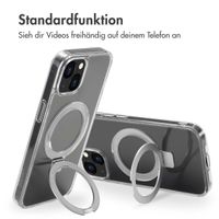 Accezz Ring Stand Backcover mit MagSafe iPhone 13 - Transparent