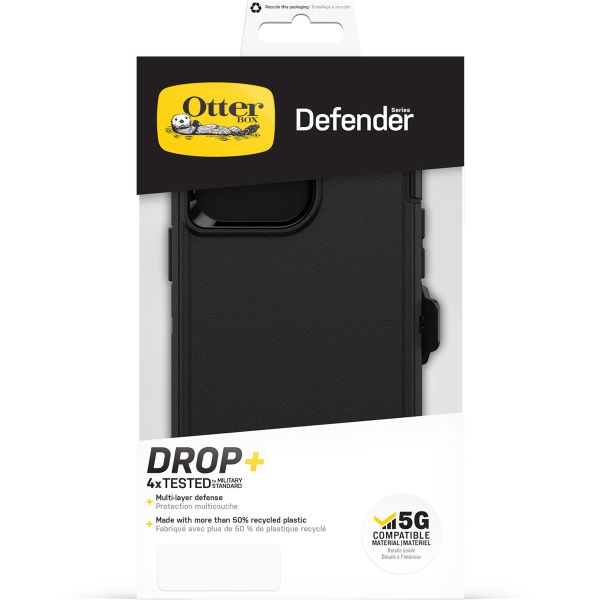 OtterBox Defender Rugged Case für das iPhone 14 Pro Max - Schwarz