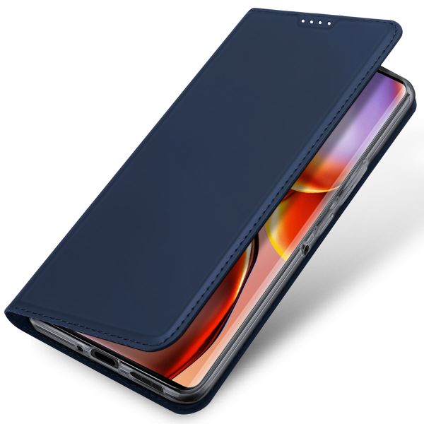 Dux Ducis Slim TPU Klapphülle für das Motorola Edge 40 Pro - Dunkelblau