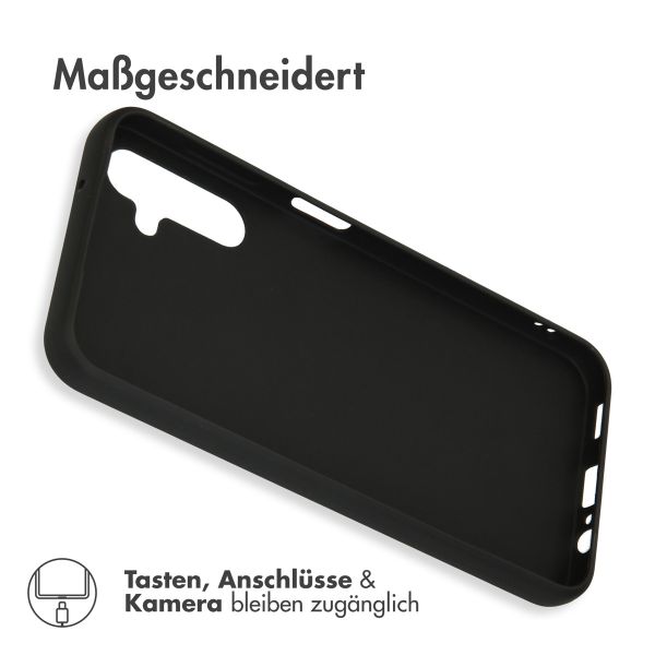 Accezz Color TPU Hülle Samsung Galaxy A14 (5G/4G) - Schwarz