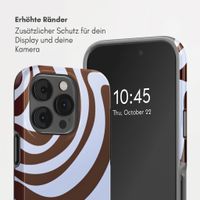 Selencia Vivid Back Cover Apple iPhone 14 Pro - Dream Swirl Chocolate