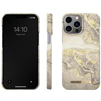 iDeal of Sweden Fashion Back Case für das iPhone 13 Pro Max - Sparkle Greige Marble