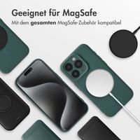 imoshion Color Back Cover mit MagSafe Apple iPhone 15 Pro - Dunkelgrün
