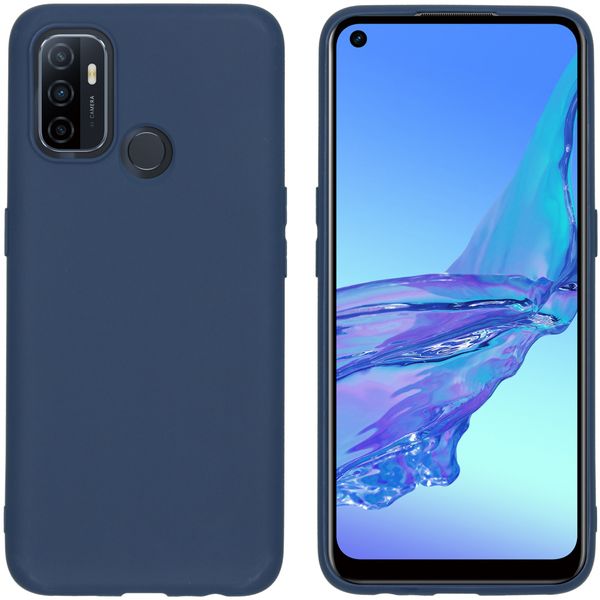 imoshion Color TPU Hülle für das Oppo A53 / Oppo A53s - Dunkelblau