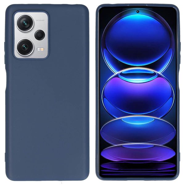 imoshion Color TPU Hülle für das Xiaomi Redmi Note 12 Pro Plus - Dunkelblau