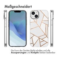 imoshion Design Hülle für das iPhone 14 - White Graphic