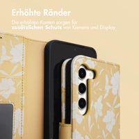 imoshion Design Klapphülle Samsung Galaxy S23 - Yellow Flowers