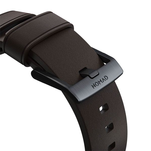 Nomad Active Pro Band für die Apple Watch Series 1 bis 10 / SE / Ultra (2) (44/45/46/49 mm) - Braun/Schwarz