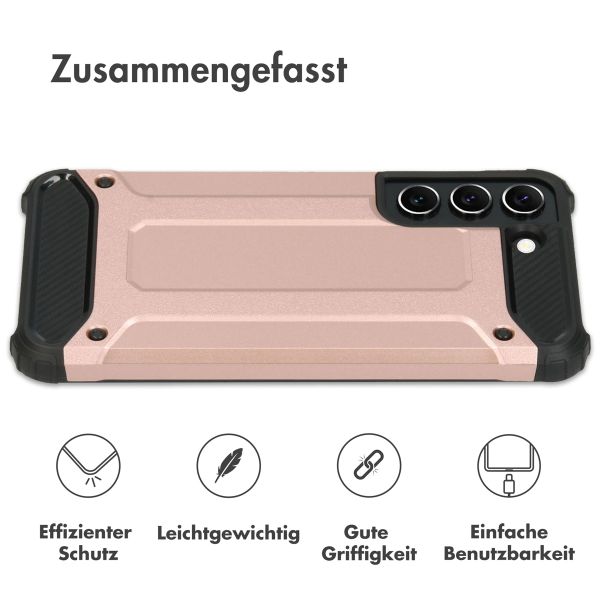 imoshion Rugged Xtreme Case für das Samsung Galaxy S22 - Rose Gold