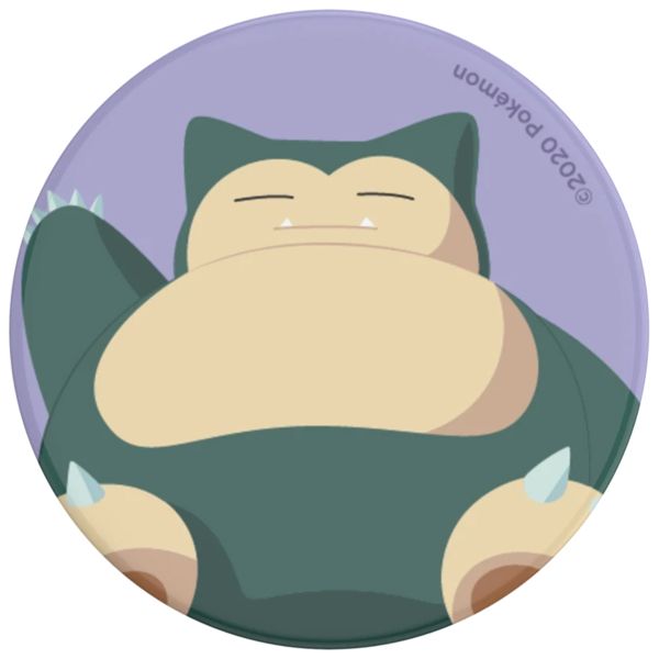 PopSockets Popgrip Pokémon - Abnehmbar - Snorlax Knocked