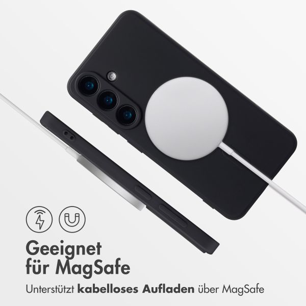 imoshion Color Back Cover mit MagSafe Samsung Galaxy S25 - Schwarz